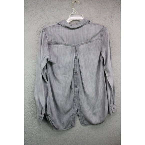Cloth and Stone Anthropologie Long Sleeve Button Up-XS-Button Back-BOHO - Picture 8 of 10